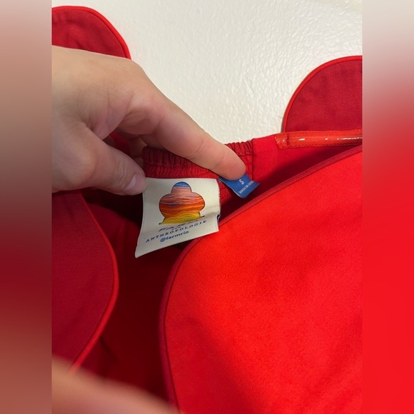 Farm Rio x Anthropologie Strapless Heart Mini Dress - Picture 6 of 7